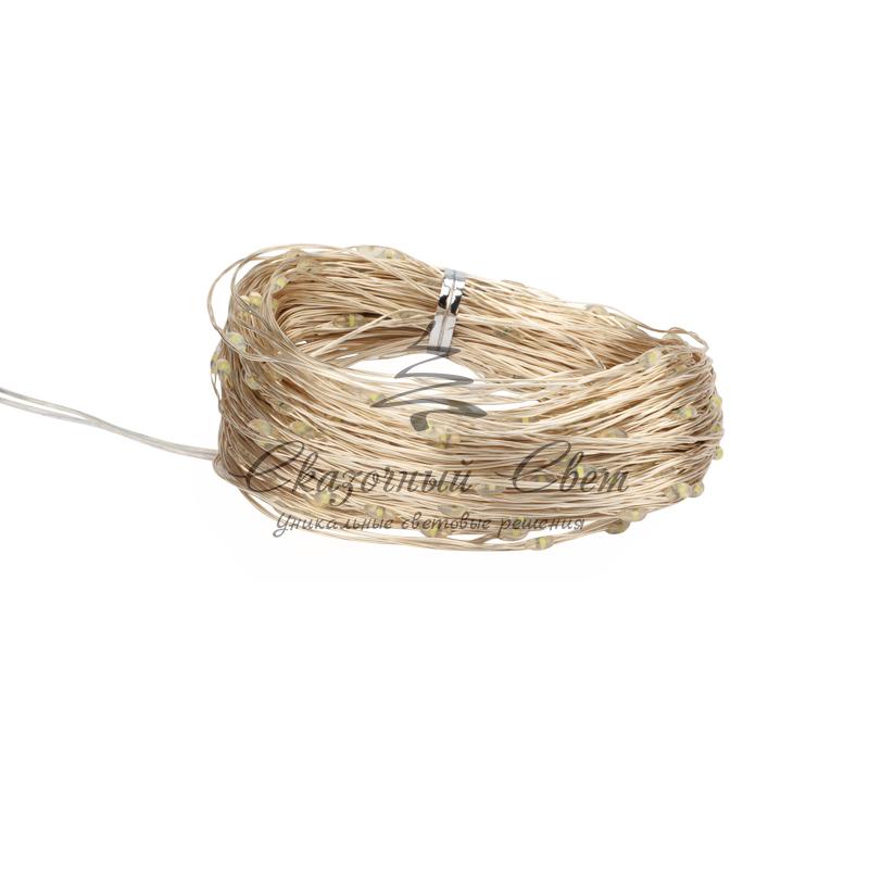 Гирлянда «Роса» с трансформатором 30 м, 300 LED, белое свечение NEON-NIGHT - Image 5