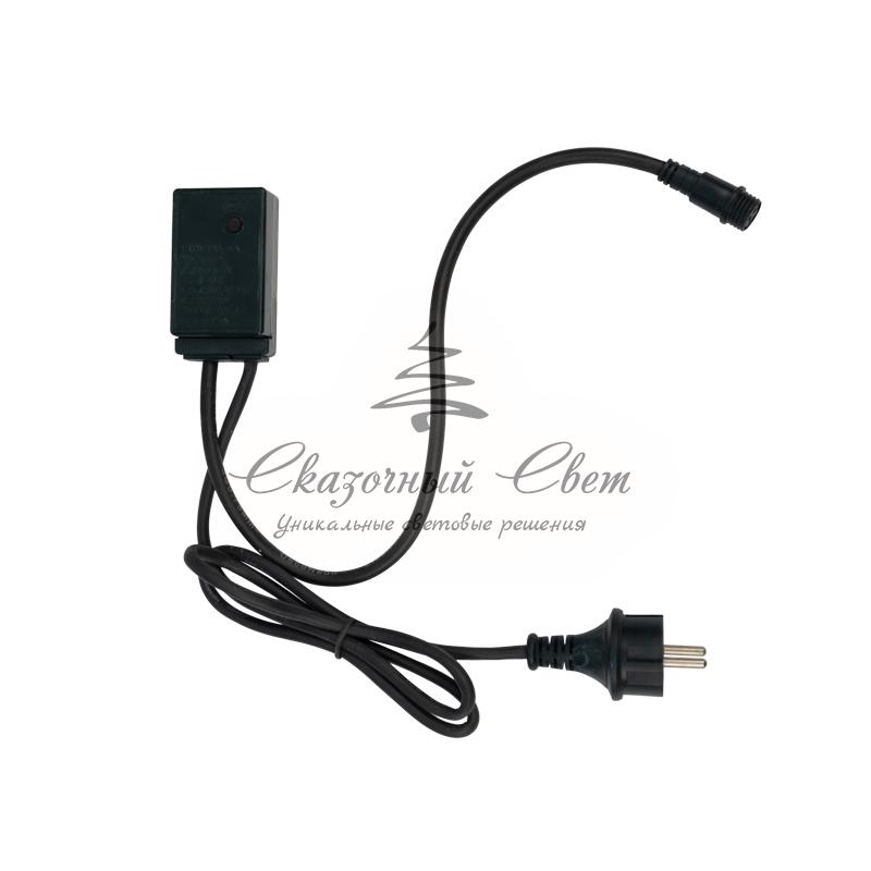 Гирлянда "Твинкл Лайт" 20 м, черный КАУЧУК, 240 диодов, цвет желтый - Image 5