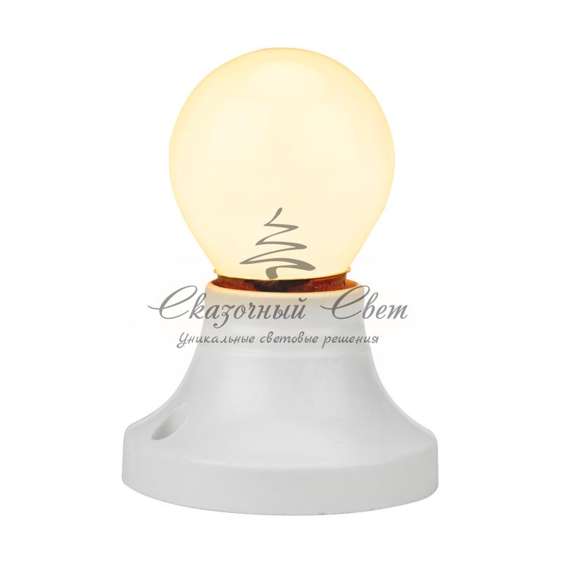 Лампа шар e27 5 LED Ø45мм - белая - Image 5