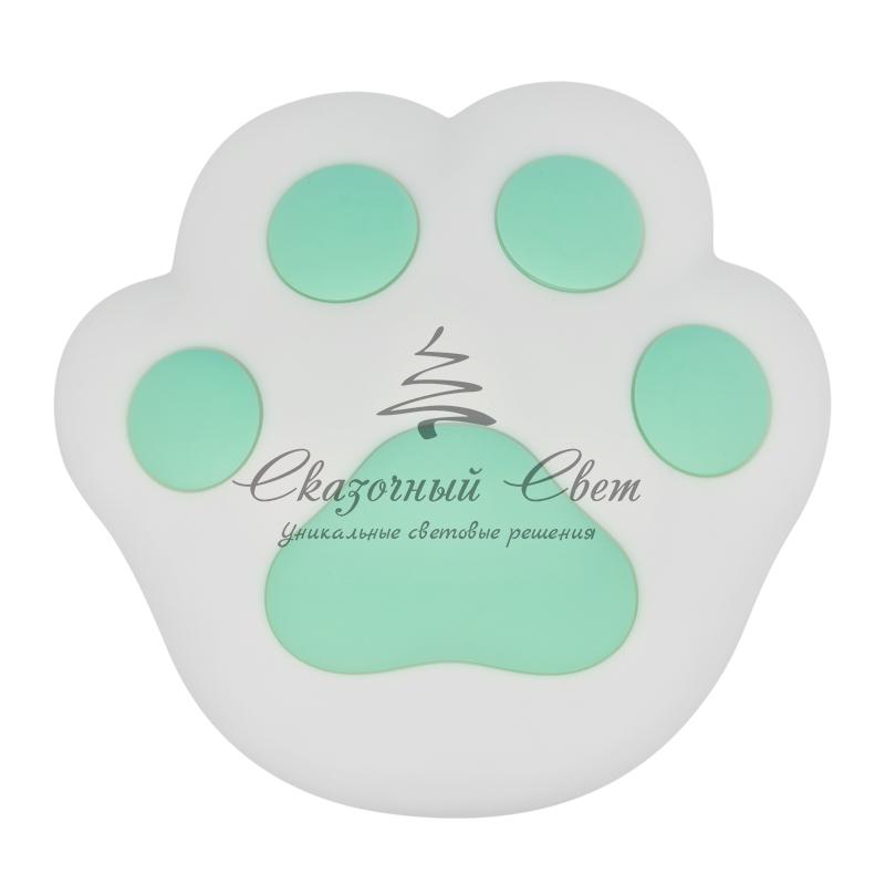 Силиконовый ночник «Кошачья лапа» бирюзовый, NEON-NIGHT - Image 5