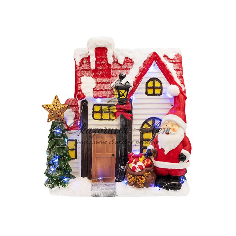 Керамическая фигурка «Рождественский дом» 37.5х20х42.5 см - Image 5