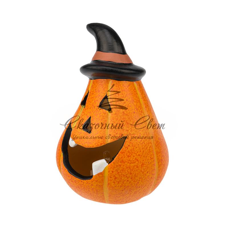 Керамическая фигурка «Тыква в шляпе» 7.1х6.7х10.8 см - Image 5