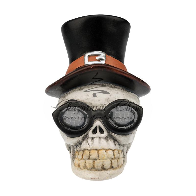 Керамическая фигурка «Череп в шляпе» 13.2х10.3х14.3 см - Image 5