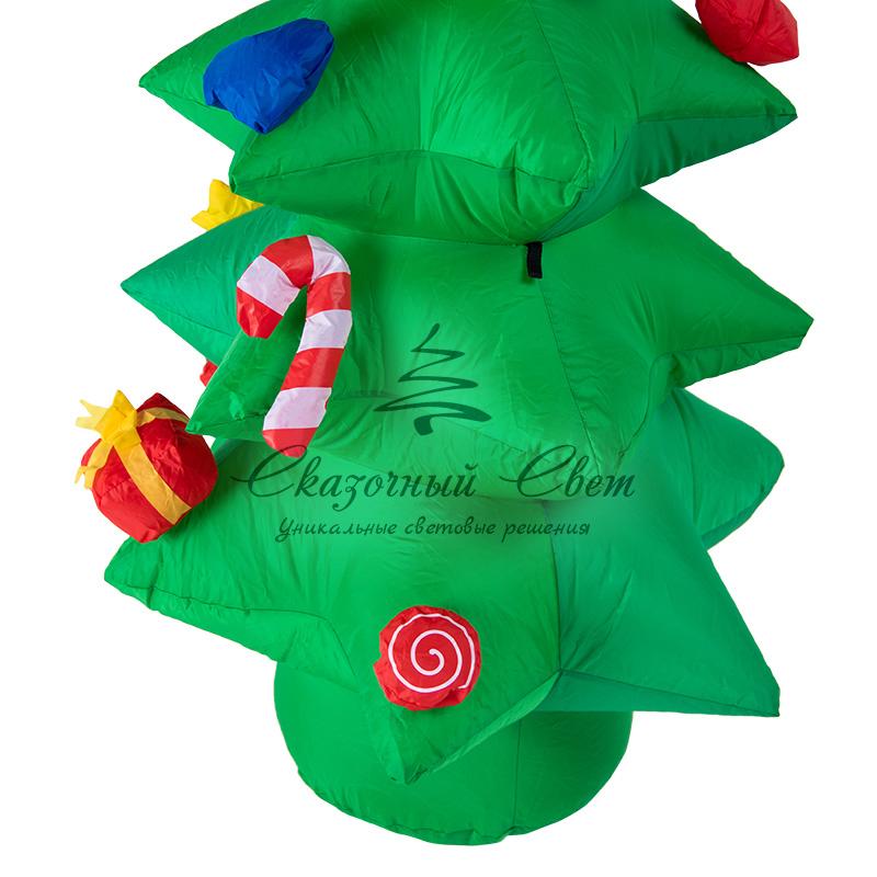 3D фигура надувная "Ель праздничная", размер 120 см, внутренняя подсветка 3 LED, компрессор с адаптером 12В, IP 65 NEON-NIGHT - Image 5