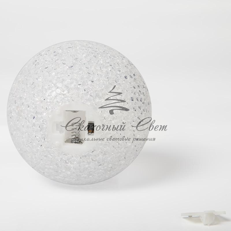 Фигура светодиодная "Снежок", RGB, 10 см - Image 5