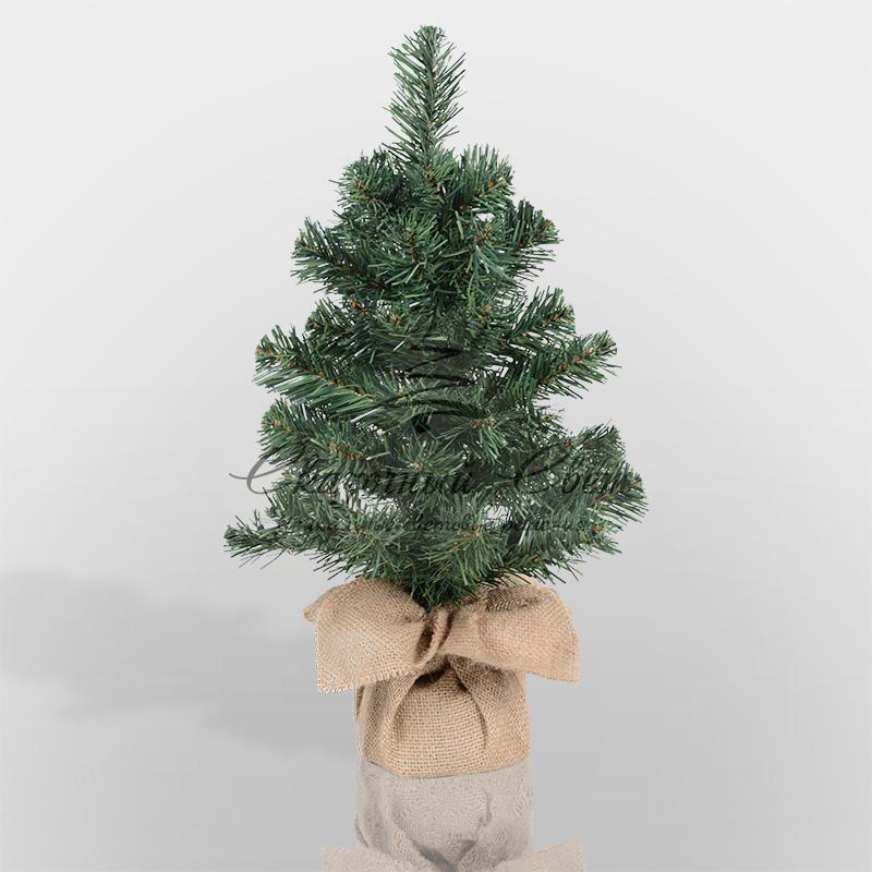 Елочка 45см в плетеном мешочке, ПВХ - Image 5