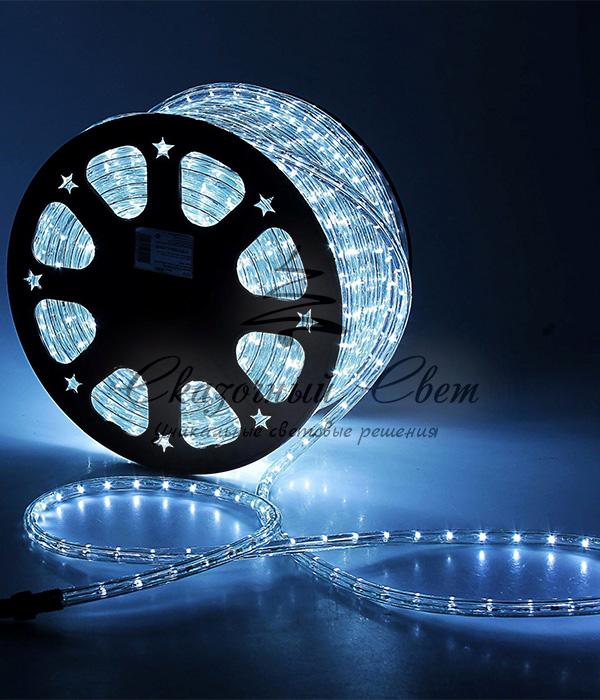 Светодиодный Дюралайт Ø13 мм Белый, 36 LED/м, Свечение 180°, Кратность Резки 2м, IP54