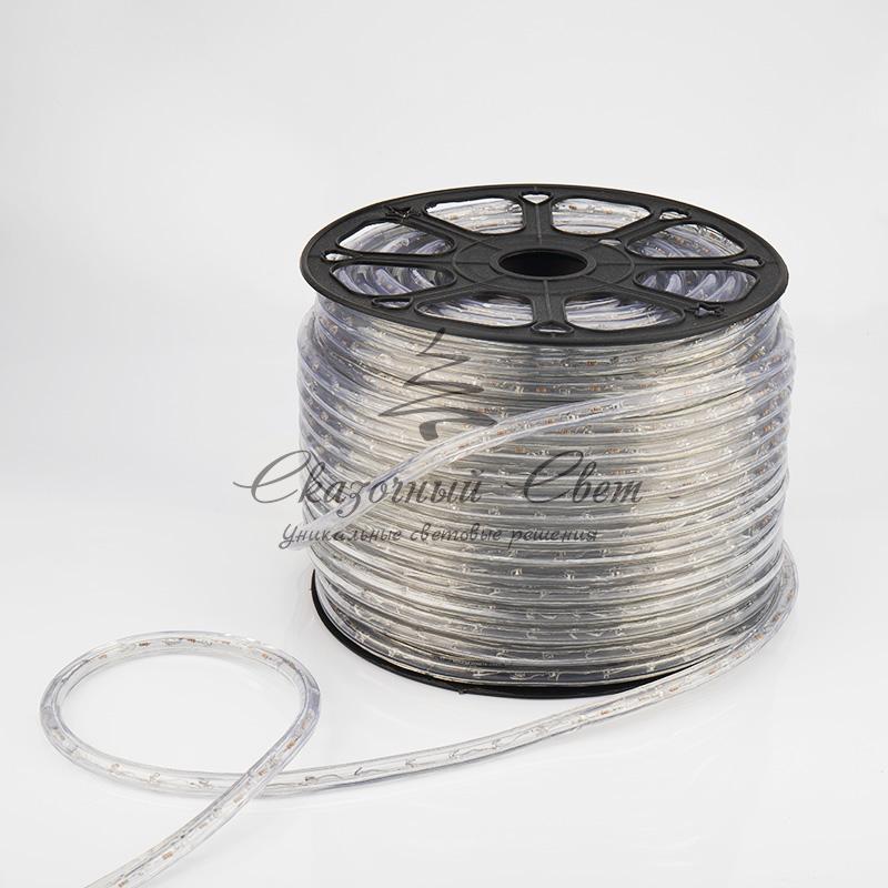 Дюралайт LED, эффект мерцания (2W) - ТЕПЛЫЙ БЕЛЫЙ Эконом 24 LED/м , бухта 100м - Image 6