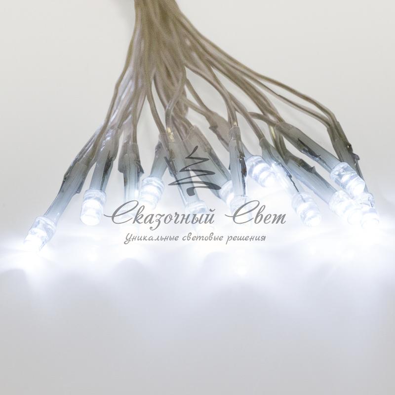 Гирлянда «Сеть» 1,5х1,5 м, прозрачный ПВХ, 96 LED белый - Image 6