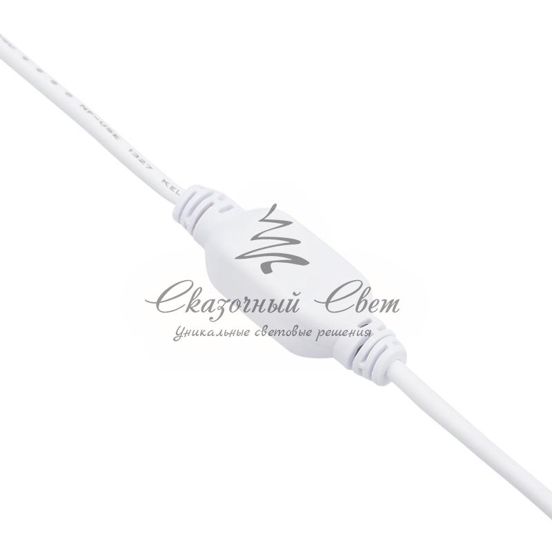 Гирлянда Айсикл (бахрома) светодиодный, 4,8 х 0,6 м, белый провод, 230 В, диоды ТЕПЛЫЙ БЕЛЫЙ, 176 LED NEON-NIGHT - Image 6