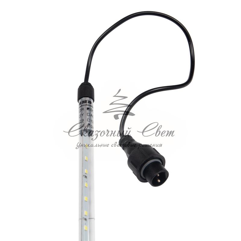 Гирлянда «Тающие сосульки» 24 В, комплект 10 шт. х 30 см, шаг 100 см, 420 LED, белый, соединяются - Image 6