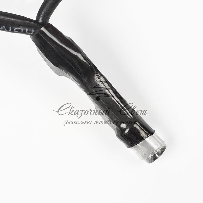 Гирлянда "Твинкл Лайт" 10 м, черный ПВХ, 100 диодов, цвет желтый - Image 6