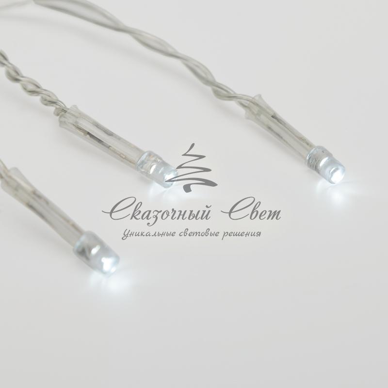 Гирлянда «Твинкл-Лайт» 4 м, 25 LED, прозрачный ПВХ, светильник, уличный, цвет свечения белый NEON-NIGHT - Image 6