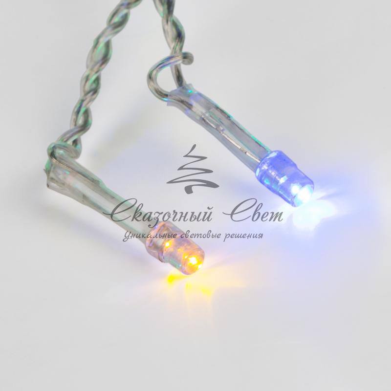 Гирлянда "Твинкл Лайт" 6 м, прозрачный ПВХ, 40 LED, цвет Мультиколор - Image 6