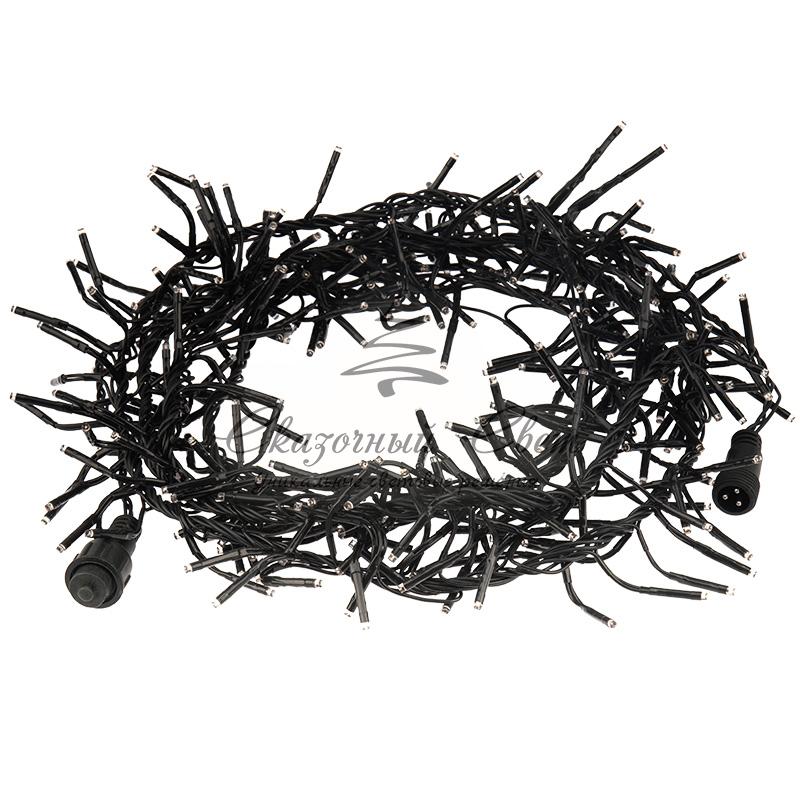 Гирлянда «Кластер LED» 3 м, темно-зеленый ПВХ IP20, 288 диодов, цвет мультиколор - Image 6