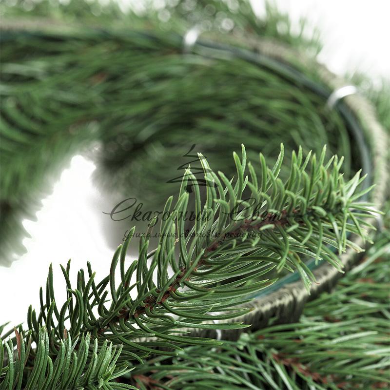 Еловый венок с шишками NEON-NIGHT Ø 45см, Литой - Image 6