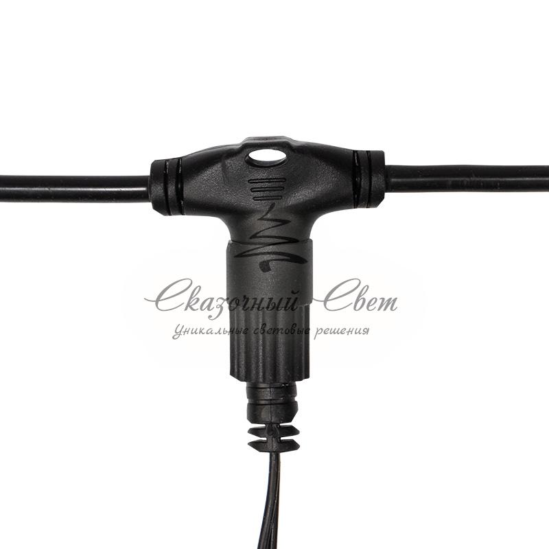 Гирлянда "LED ClipLight" 24V, 5 нитей по 20 метров, цвет диодов Зеленый, Flashing (Белый) - Image 6