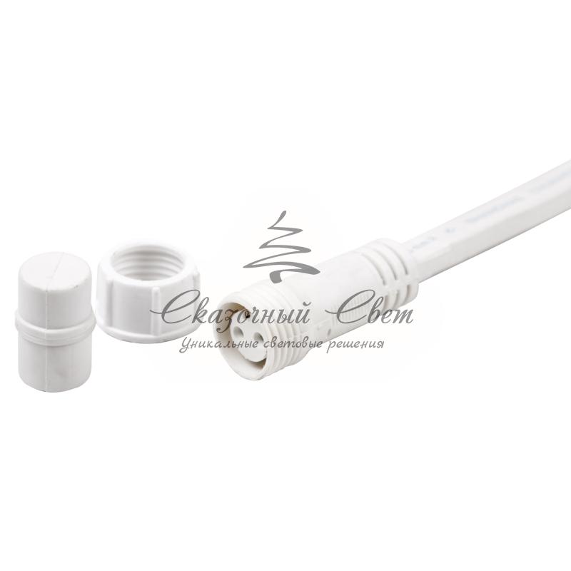 Набор «Белт-Лайт» 10 м, белый каучук, 30 ламп, цвет Теплый белый, IP65, соединяется - Image 6