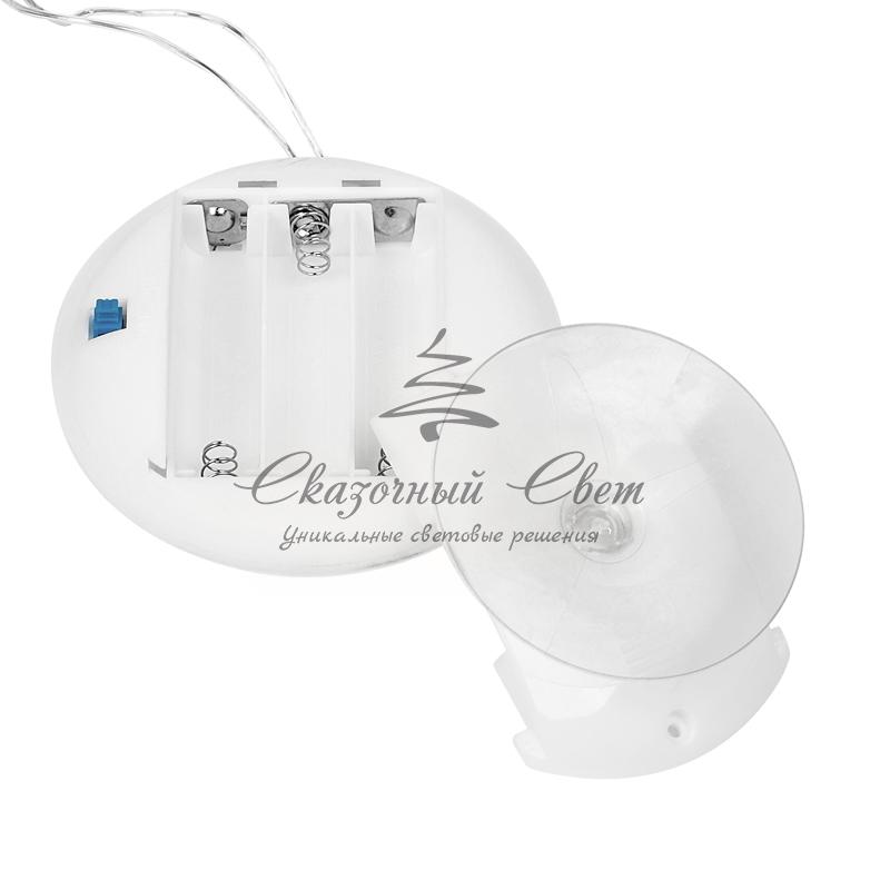 Фигура светодиодная "Ангелок" на присоске с подвесом, цвет ТЕПЛЫЙ БЕЛЫЙ - Image 6