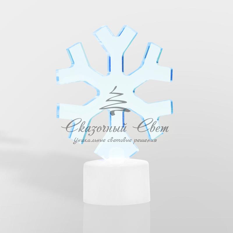 Фигура светодиодная на подставке "Снежинка", RGB - Image 6