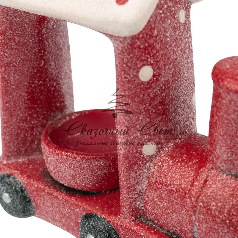 Керамический подсвечник «Паровоз» 17.1х7.1х14.7 см - Image 6