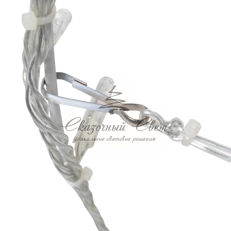 Шар светодиодный 230V, диаметр 30 см, 120 светодиодов, эффект мерцания, цвет теплый белый NEON-NIGHT - Image 6