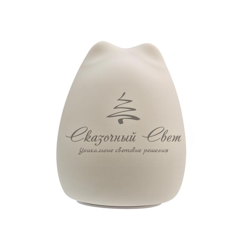 Силиконовый ночник «Котик» USB с 3 режимами, RGB-свечение NEON-NIGHT - Image 6