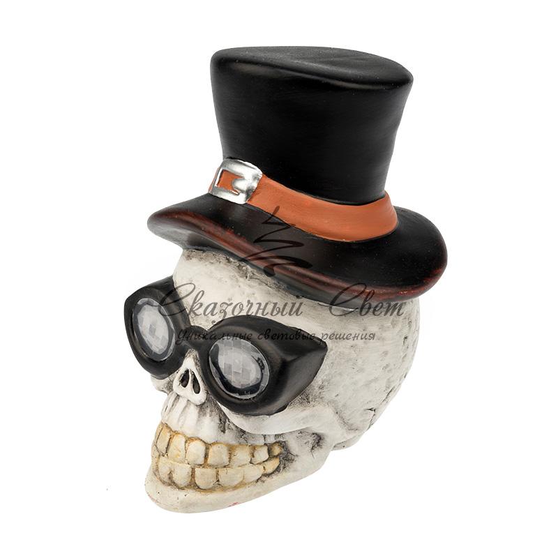 Керамическая фигурка «Череп в шляпе» 13.2х10.3х14.3 см - Image 6