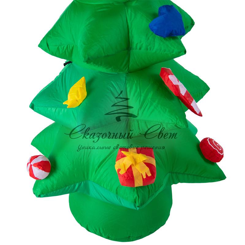 3D фигура надувная "Ель праздничная", размер 120 см, внутренняя подсветка 3 LED, компрессор с адаптером 12В, IP 65 NEON-NIGHT - Image 6