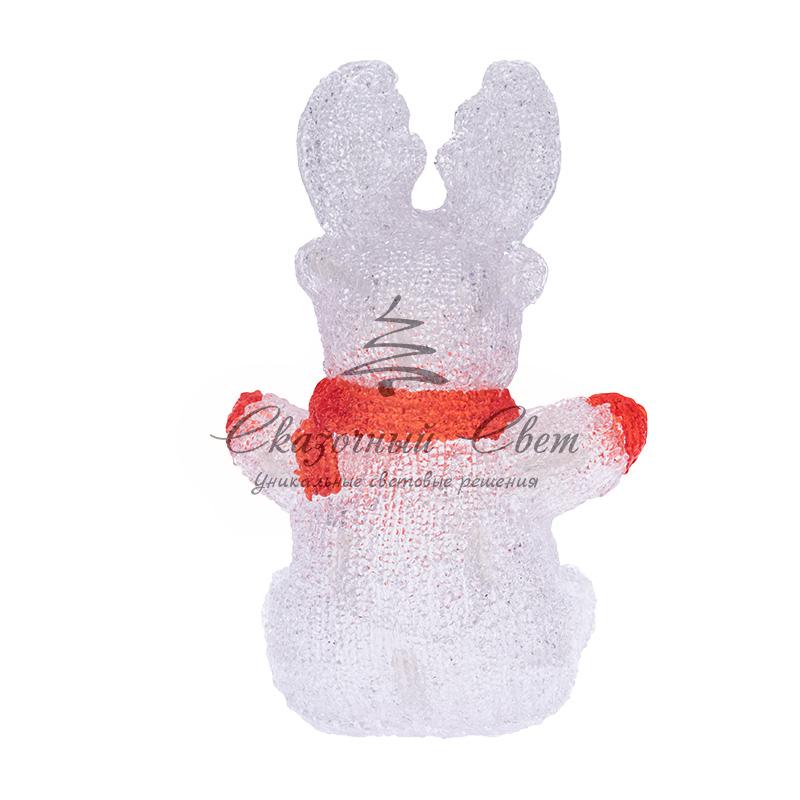 Акриловая светодиодная фигура «Олененок в шарфе» 20х17х30 см, 24 светодиода, батарейки 2хAA (не входят в комплект) NEON-NIGHT - Image 6