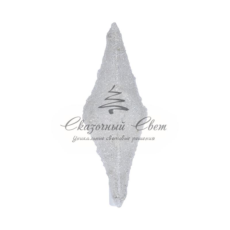 Акриловая светодиодная фигура "Звезда" 50см, со съемной трубой и кольцом для подвеса, 160 светодиодов, белая, NEON-NIGHT - Image 6