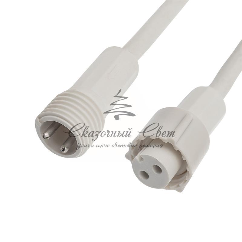 Гирлянда "Светодиодный Дождь" 2х1,5м, постоянное свечение, белый провод "КАУЧУК", 230 В, диоды КРАСНЫЕ - Image 7