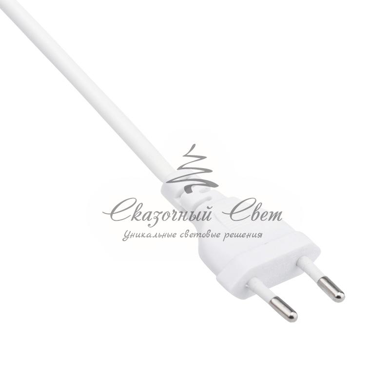 Гирлянда Айсикл (бахрома) светодиодный, 4,8 х 0,6 м, белый провод, 230 В, диоды ТЕПЛЫЙ БЕЛЫЙ, 176 LED NEON-NIGHT - Image 7