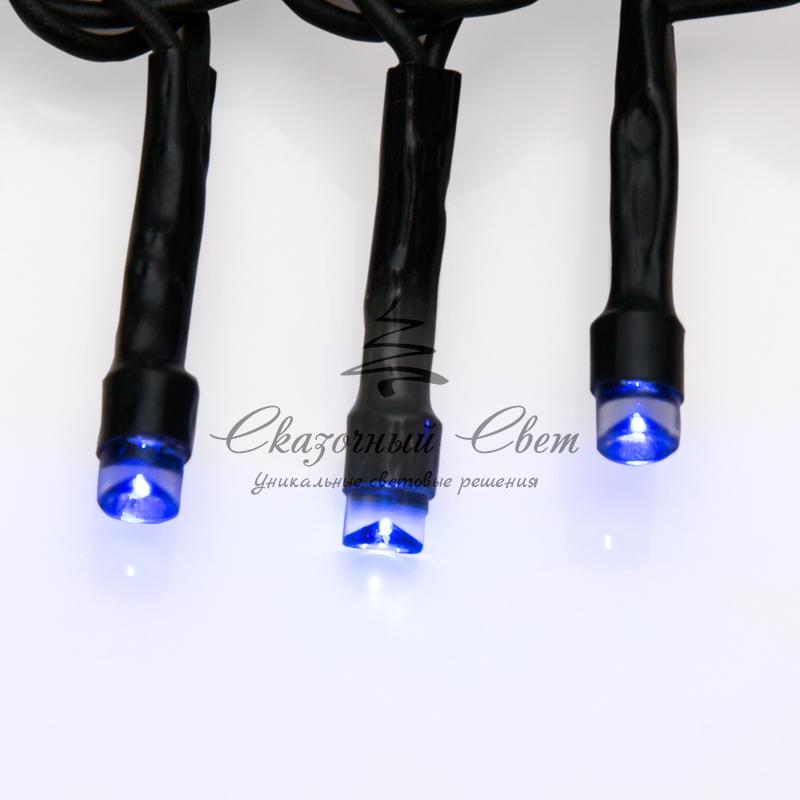 Гирлянда "Твинкл Лайт" 4 м, темно-зеленый ПВХ, 25 LED, цвет: Синий - Image 7