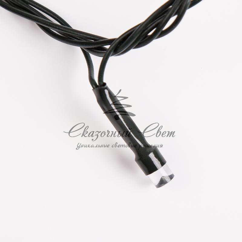 Гирлянда "Твинкл Лайт" 10 м, темно-зеленый ПВХ, 80 LED, цвет белый - Image 7