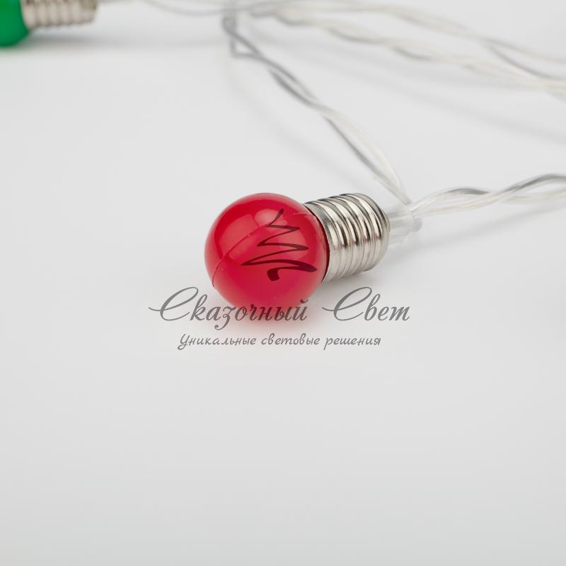 Гирлянда светодиодная «Мини-лампочки» 1.5 м, 10 LED, прозрачный ПВХ, цвет свечения мультиколор, 2 х АА (батарейки не в комплекте) NEON-NIGHT - Image 7