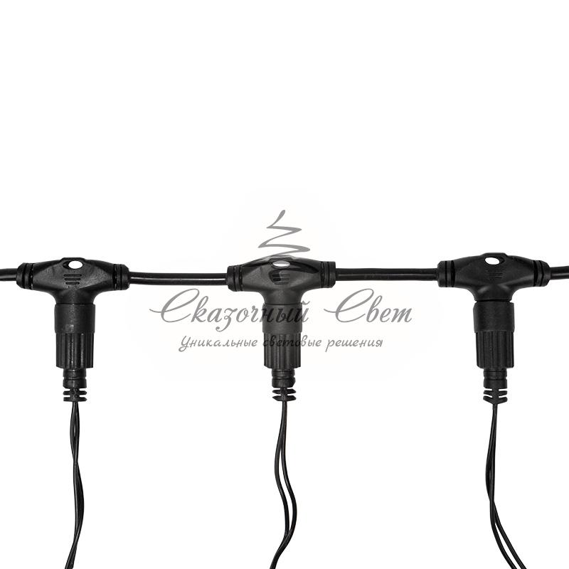 Гирлянда "LED ClipLight" 24V, 5 нитей по 20 метров, цвет диодов Зеленый, Flashing (Белый) - Image 7