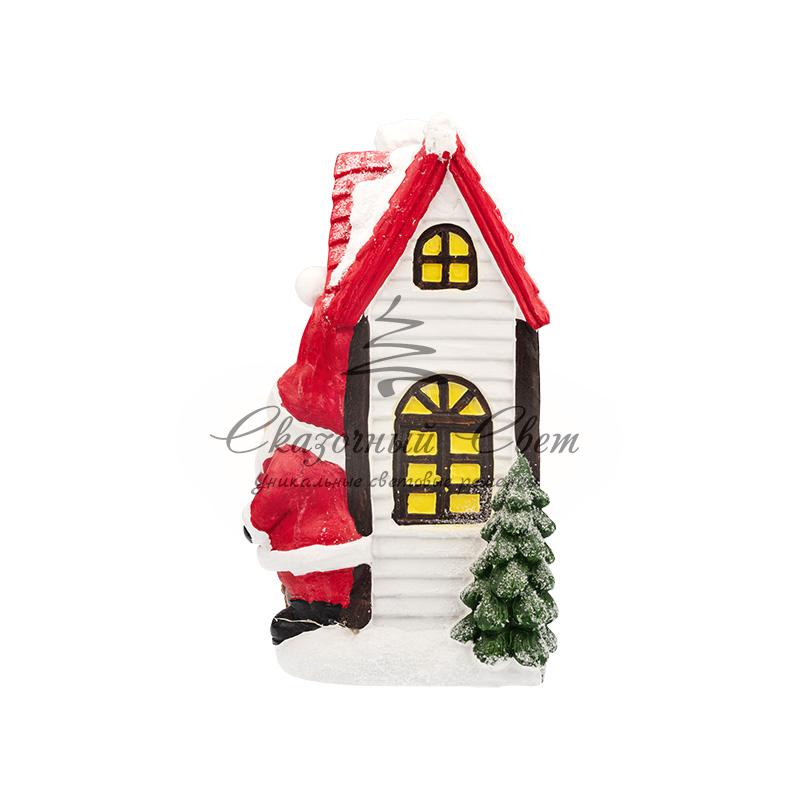 Керамическая фигурка «Рождественский дом» 37.5х20х42.5 см - Image 7