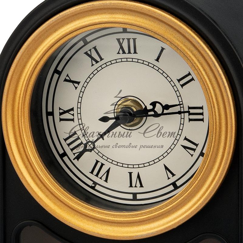 Светодиодный камин «Старинные часы» с эффектом живого огня 14,7x11,7x25 см, черный, батарейки 2хС (не в комплекте) USB NEON-NIGHT - Image 7