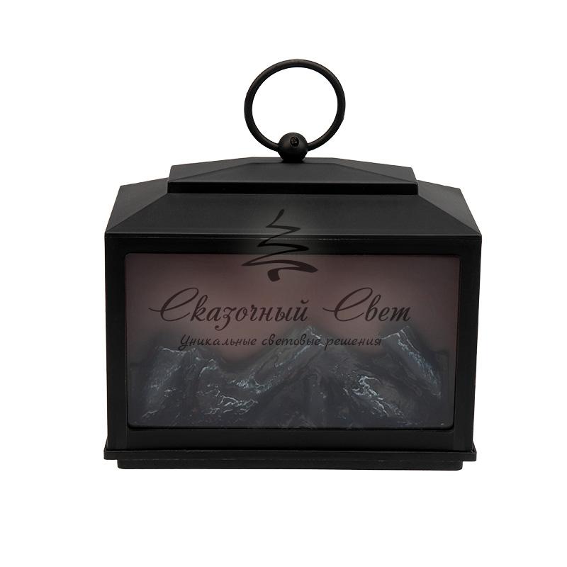 Декоративный камин "Сканди" с эффектом живого огня 18х9х16 см, батарейки 3хС (не в комплекте) - Image 7