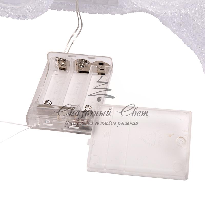 Акриловая светодиодная фигура "Медведь" 34,5х12х17 см, 4,5 В, 3 батарейки AA (не входят в комплект), 24 светодиода, NEON-NIGHT - Image 7