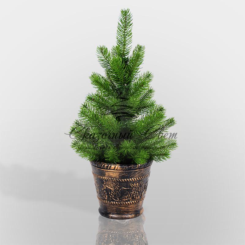 Елочка 45см в пластиковом горшке, Литая - Image 7