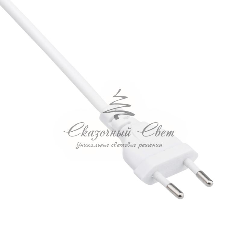 Гирлянда Айсикл (бахрома) светодиодный, 4,8 х 0,6 м, белый провод, 230 В, диоды белые, 176 LED NEON-NIGHT - Image 8