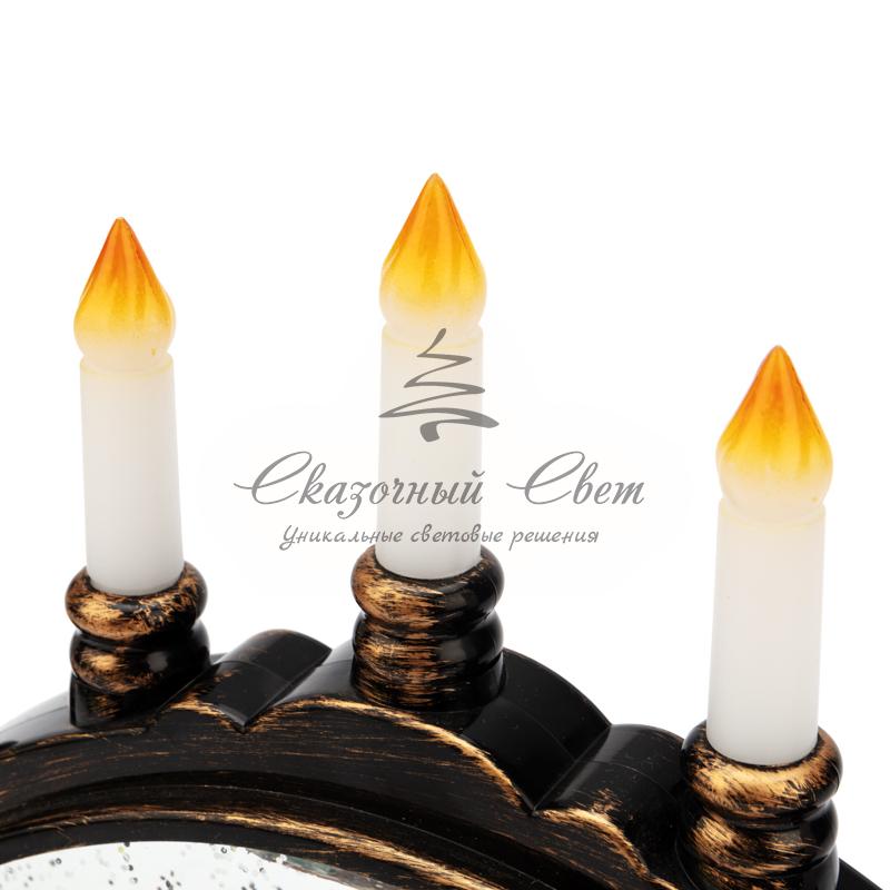 Декоративный светильник «Подсвечник» с эффектом снегопада NEON-NIGHT - Image 8