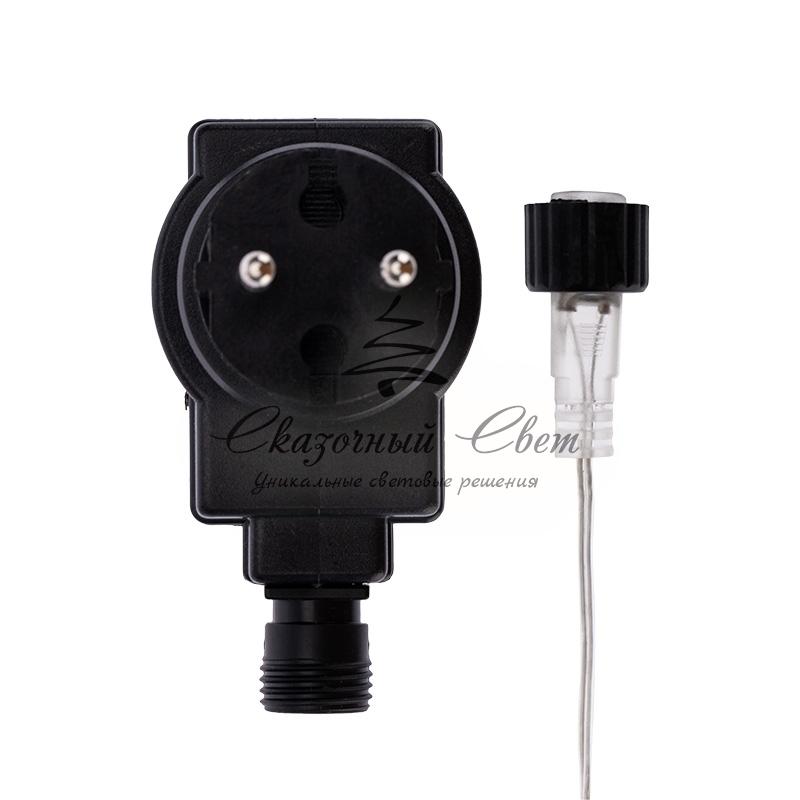 Акриловая светодиодная фигура "Северный олень" 95х69х30 см, 420 светодиодов, IP65 понижающий трансформатор в комплекте, NEON-NIGHT - Image 8