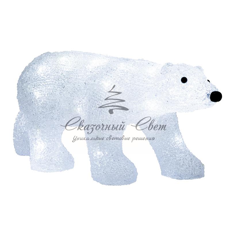 Акриловая светодиодная фигура "Медведь" 34,5х12х17 см, 4,5 В, 3 батарейки AA (не входят в комплект), 24 светодиода, NEON-NIGHT - Image 8