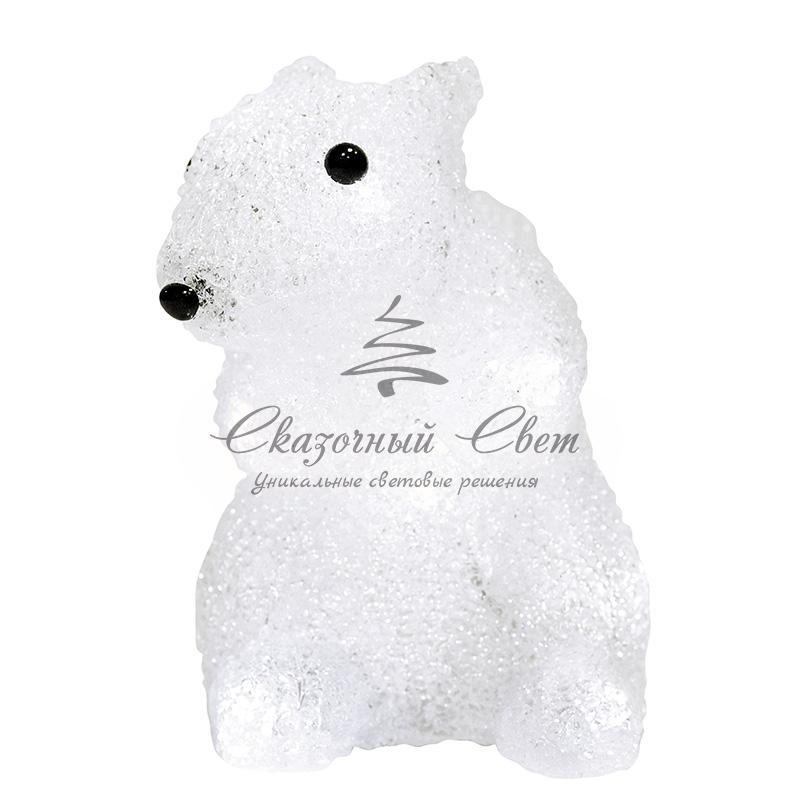 Акриловая светодиодная фигура "Белка" 17,5х12х18 см, 4,5 В, 3 батарейки AAA (не входят в комплект), 12 светодиодов, NEON-NIGHT - Image 8