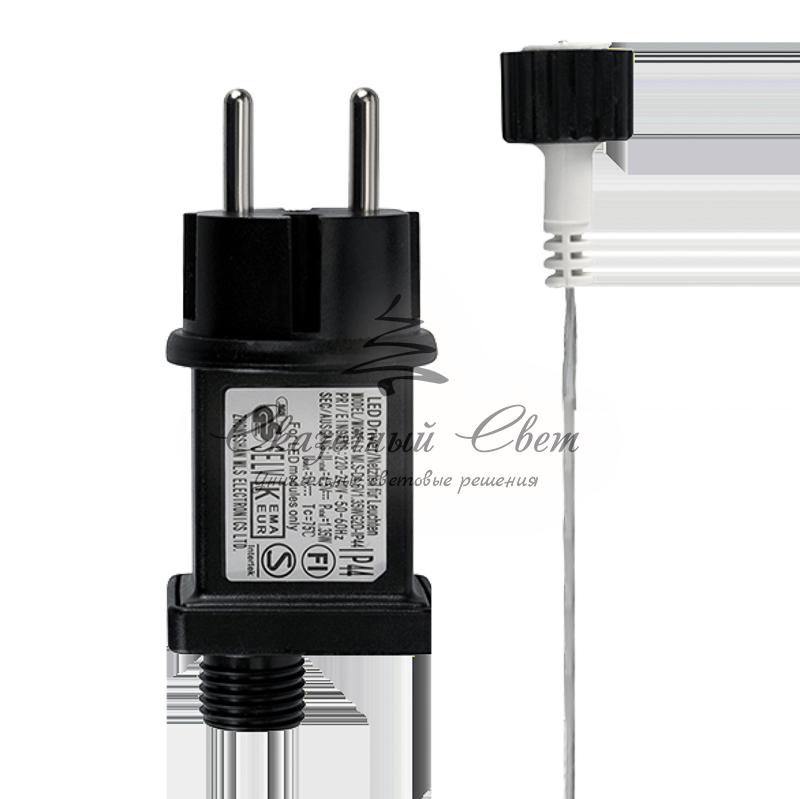 Акриловая светодиодная фигура «Снеговик в синих варежках» 31х25х59 см, IP65, понижающий трансформатор в комплекте NEON-NIGHT - Image 9