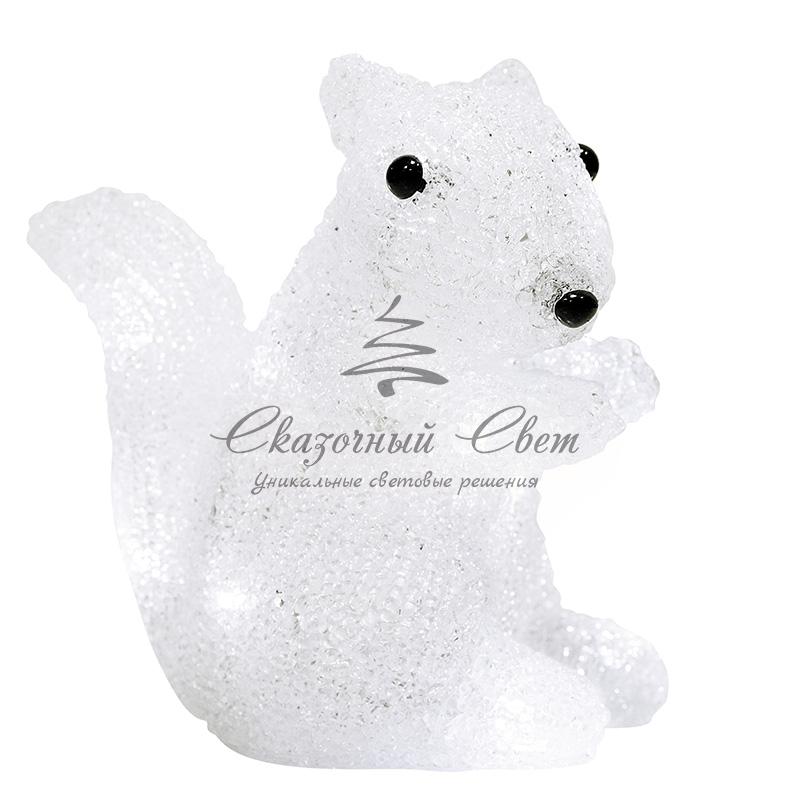 Акриловая светодиодная фигура "Белка" 17,5х12х18 см, 4,5 В, 3 батарейки AAA (не входят в комплект), 12 светодиодов, NEON-NIGHT - Image 9