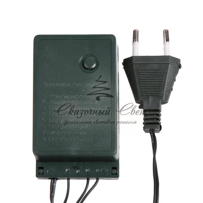 Гирлянда "Твинкл Лайт" 4 м, темно-зеленый ПВХ, 25 LED, цвет белый - Image 10